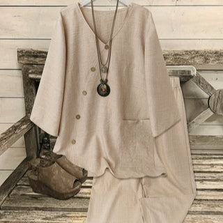 Holiday Casual Loose Trousers Thin Top Pants